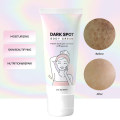 Crema corporal personalizada profesional Crema para las axilas para aclarar la piel con manchas oscuras